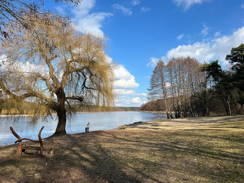 Ferchesarer See im Westhavelland — Teil des Hohennauener-Ferchesarer Sees nahe Semlin
